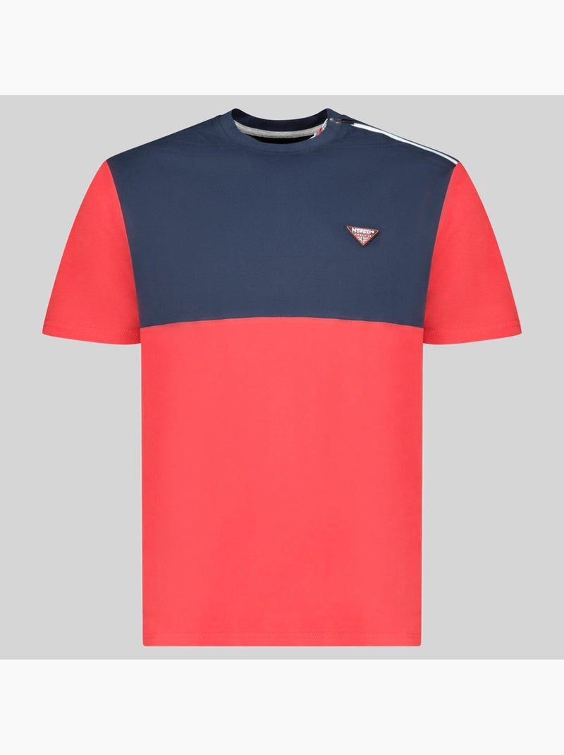 T-shirt jalo – geographical norway Rouge - Kiabi
