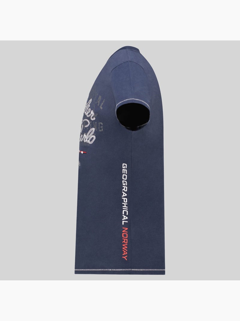 T-shirt jalvinio – geographical norway Bleu marine - Kiabi