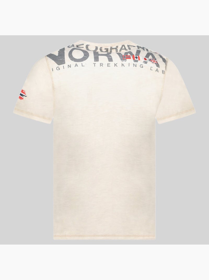 T-shirt jamo – geographical norway Beige - Kiabi