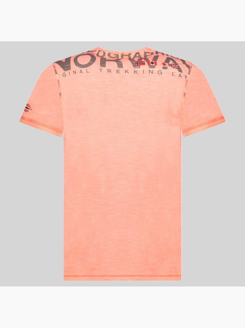 T-shirt jamo – geographical norway Corail - Kiabi