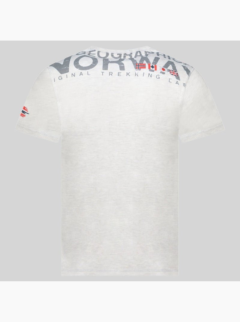 T-shirt jamo – geographical norway Gris clair - Kiabi