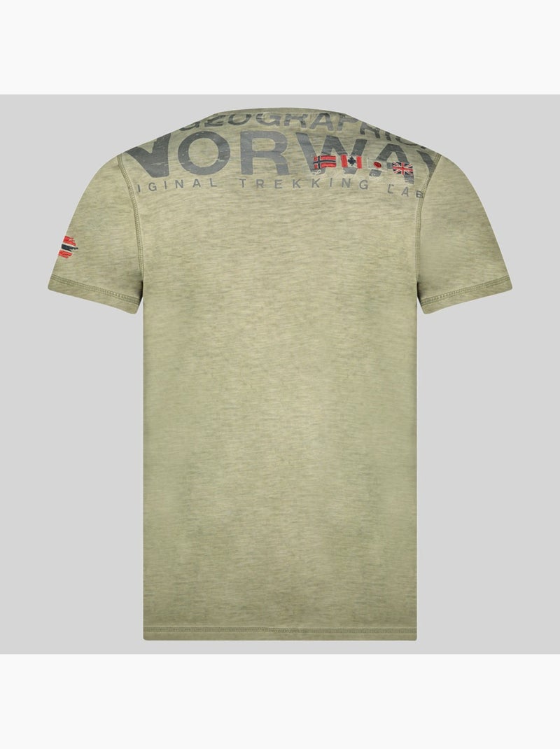 T-shirt jamo – geographical norway Kaki - Kiabi