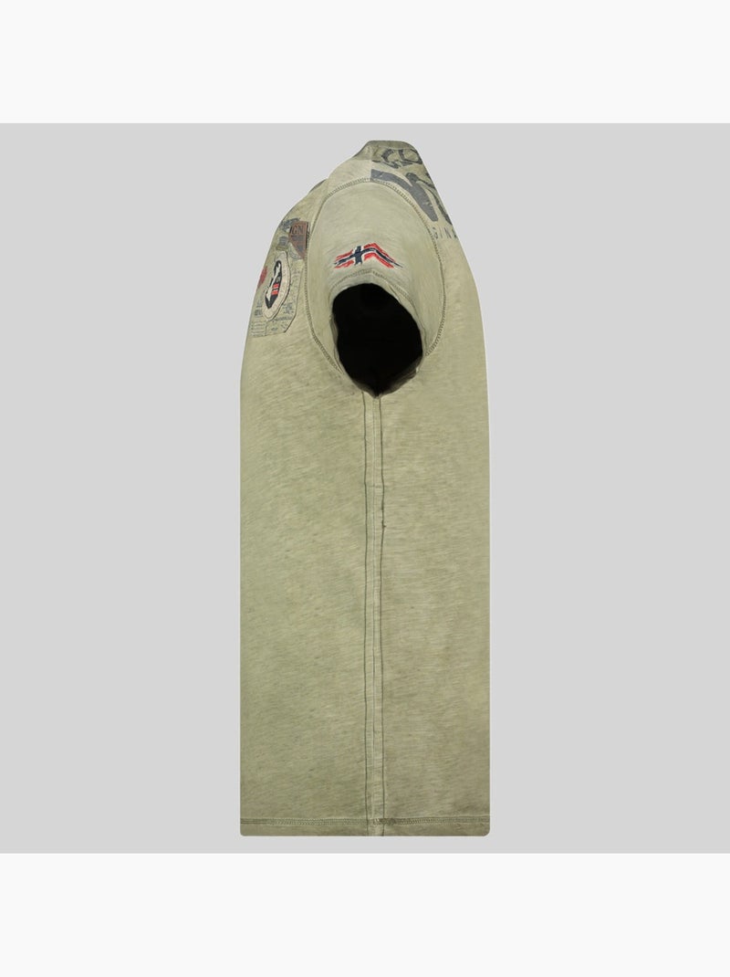 T-shirt jamo – geographical norway Kaki - Kiabi