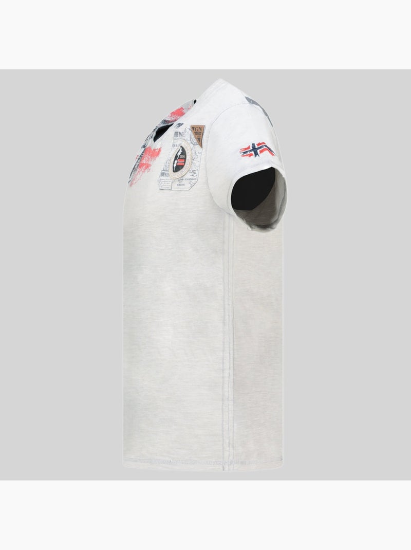 T-shirt jamo – geographical norway Lichtgrijs - Kiabi