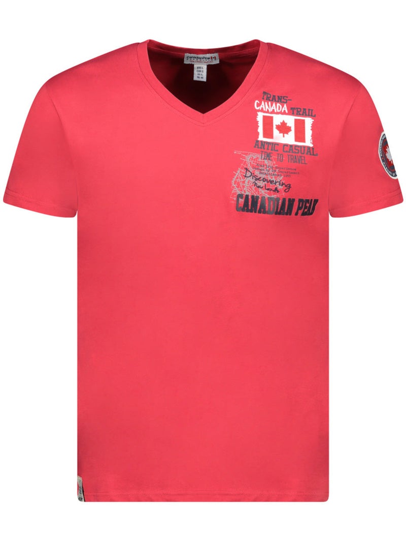 T-shirt jantrail – canadian peak Rouge - Kiabi