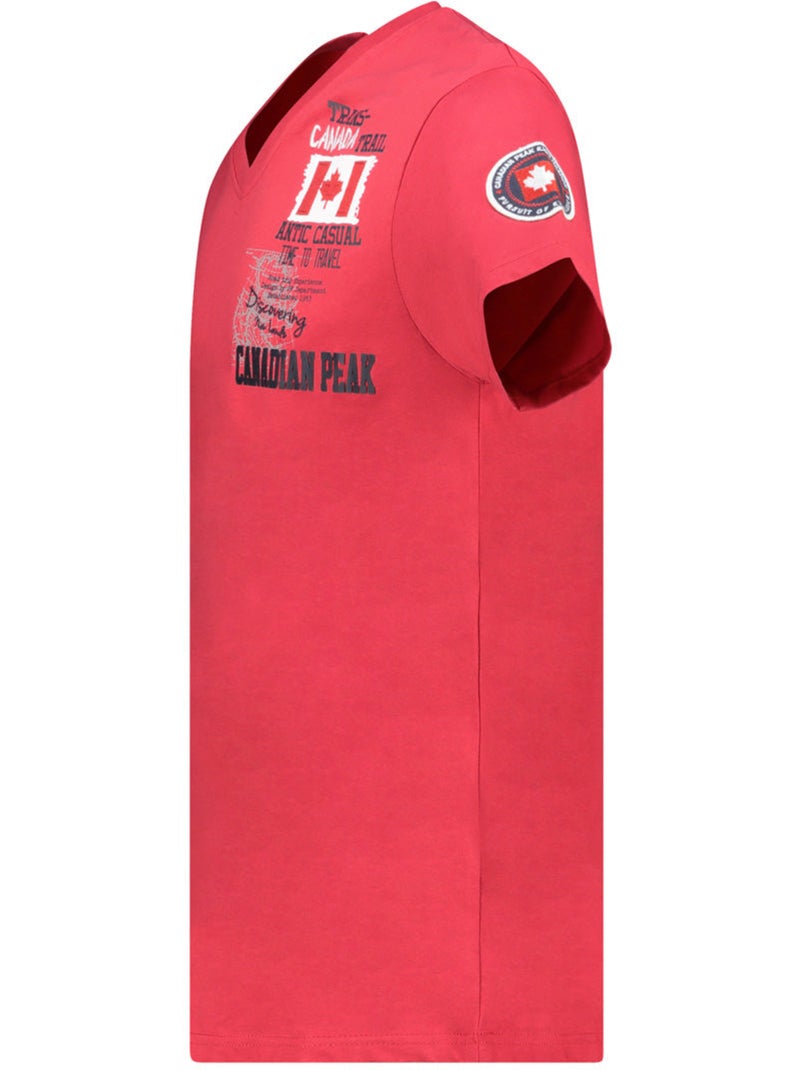 T-shirt jantrail – canadian peak Rouge - Kiabi
