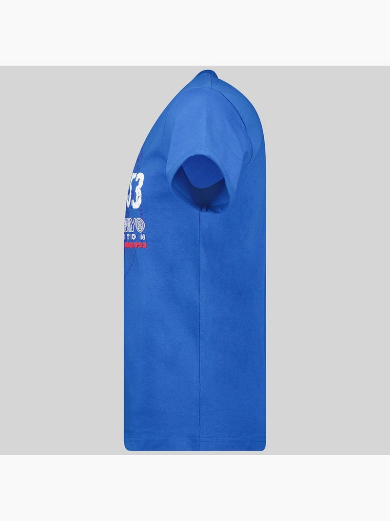 T-shirt japigal – geographical norway Blauw - Kiabi