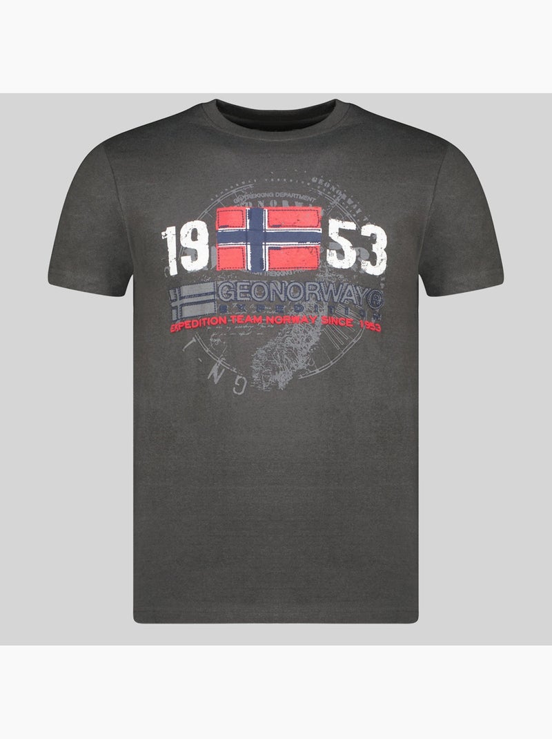 T-shirt japigal – geographical norway Gris foncé - Kiabi