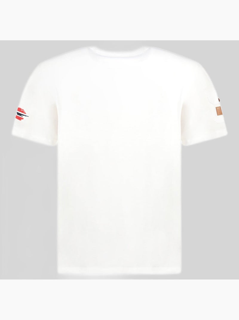 T-shirt jaradock – geographical norway Blanc - Kiabi