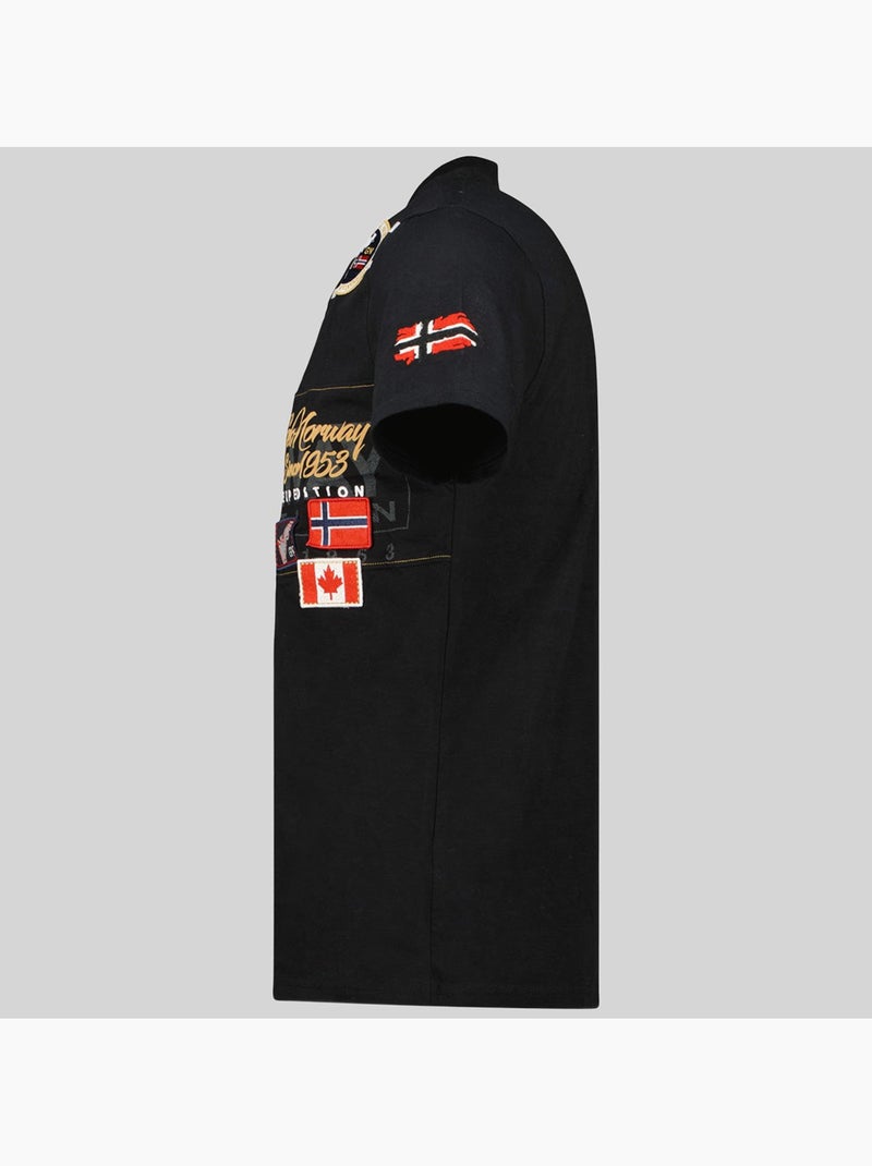 T-shirt jaradock – geographical norway Rood - Kiabi