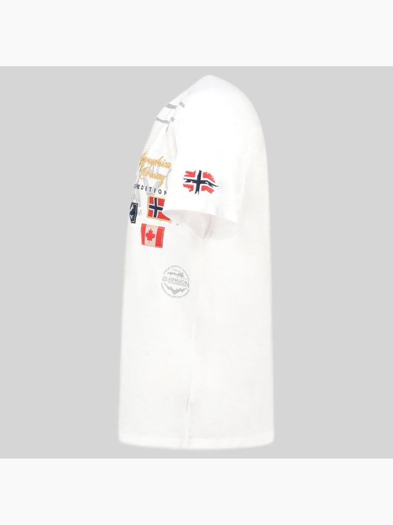 T-shirt jaradock – geographical norway Wit - Kiabi