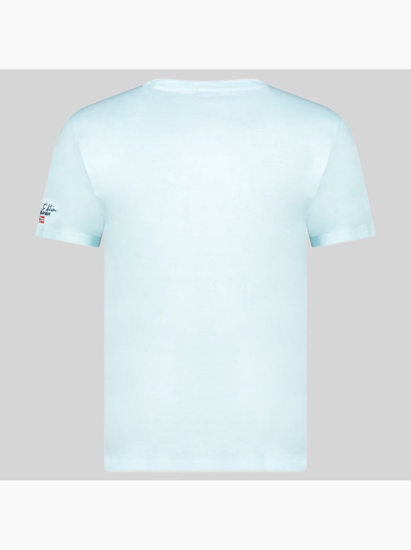 T-shirt jaramont – geographical norway Bleu ciel - Kiabi