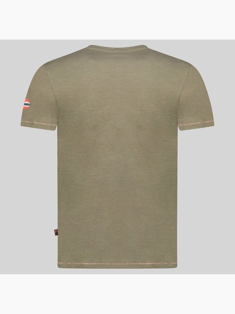 T-shirt jasic – geographical norway Kaki - Kiabi