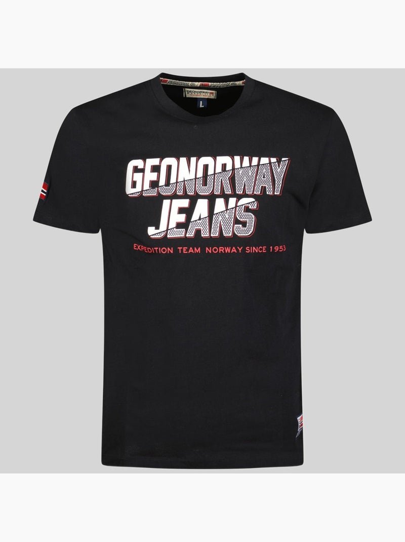 T-shirt jasper – geographical norway Rouge - Kiabi
