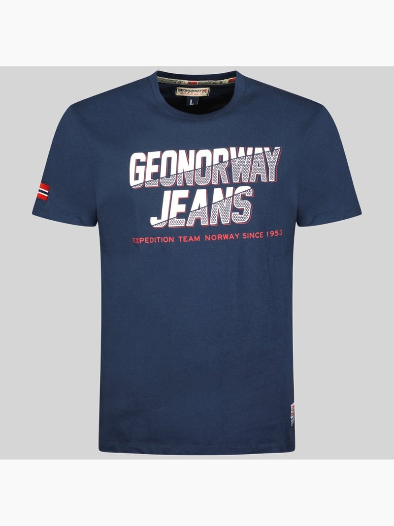 T-shirt jasper – geographical norway Zwart - Kiabi