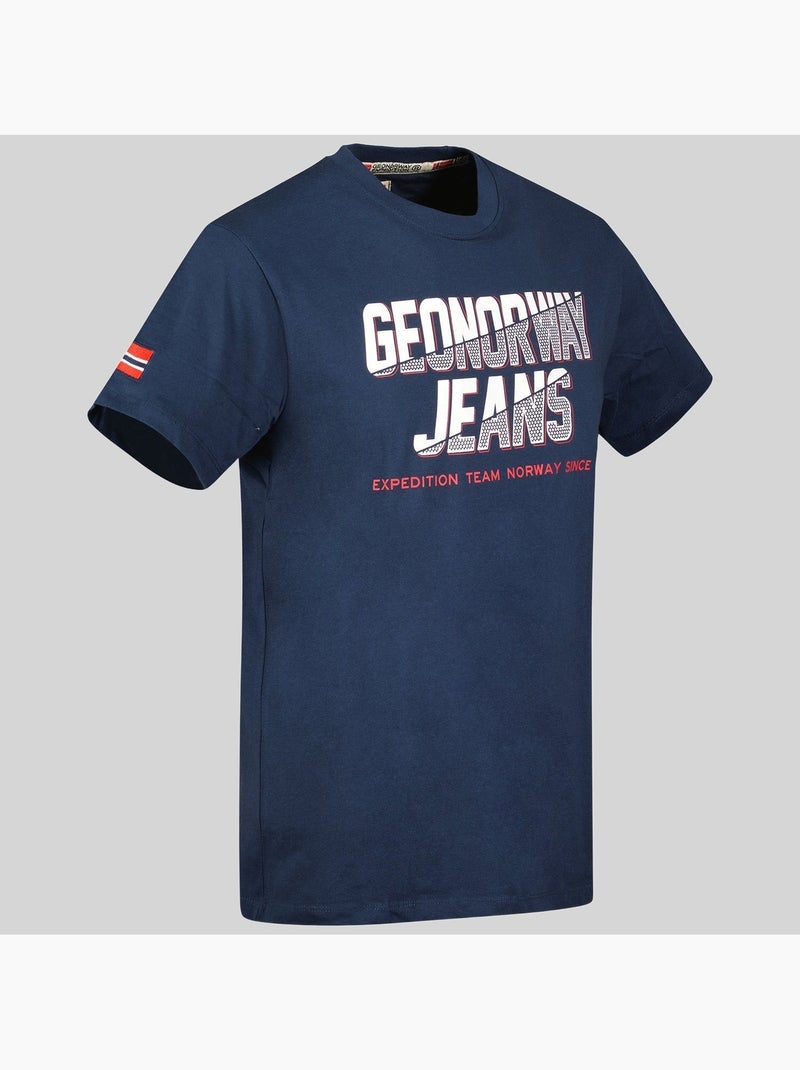 T-shirt jasper – geographical norway Zwart - Kiabi