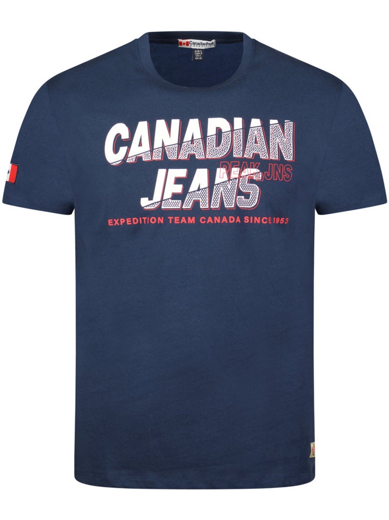 T-shirt jaspereak – canadian peak Bleu marine - Kiabi