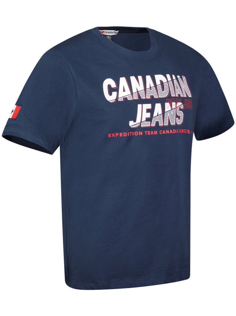 T-shirt jaspereak – canadian peak Bleu marine - Kiabi