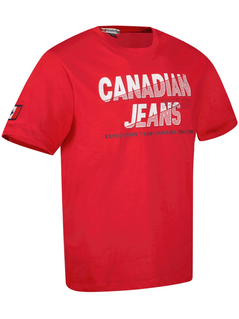 T-shirt jaspereak – canadian peak Rouge - Kiabi