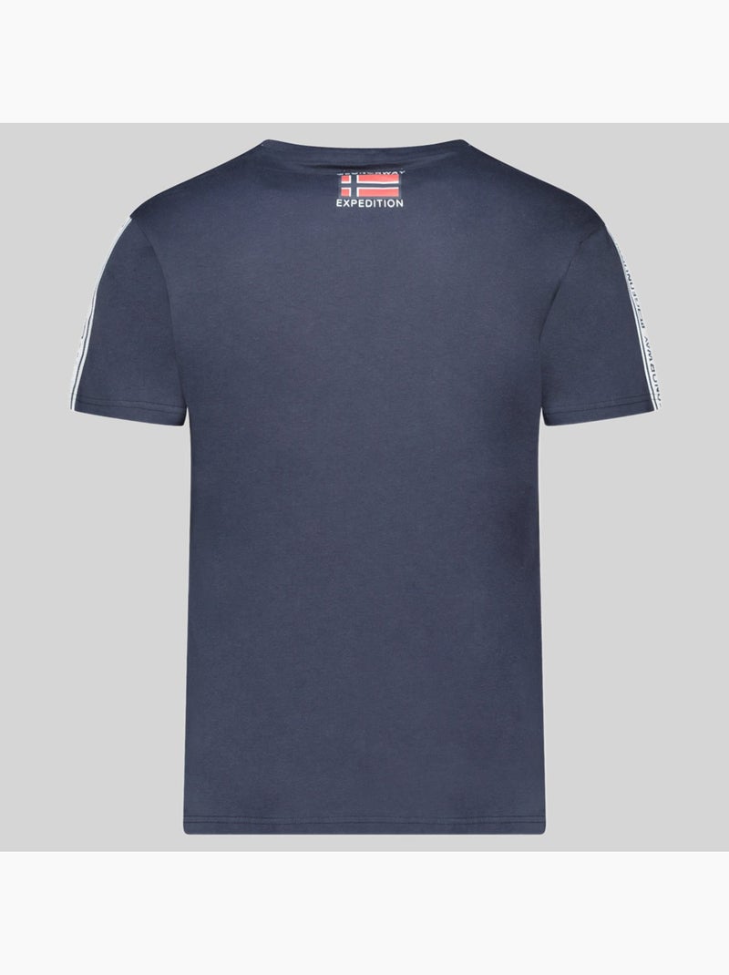 T-shirt javenger – geographical norway Bleu marine - Kiabi