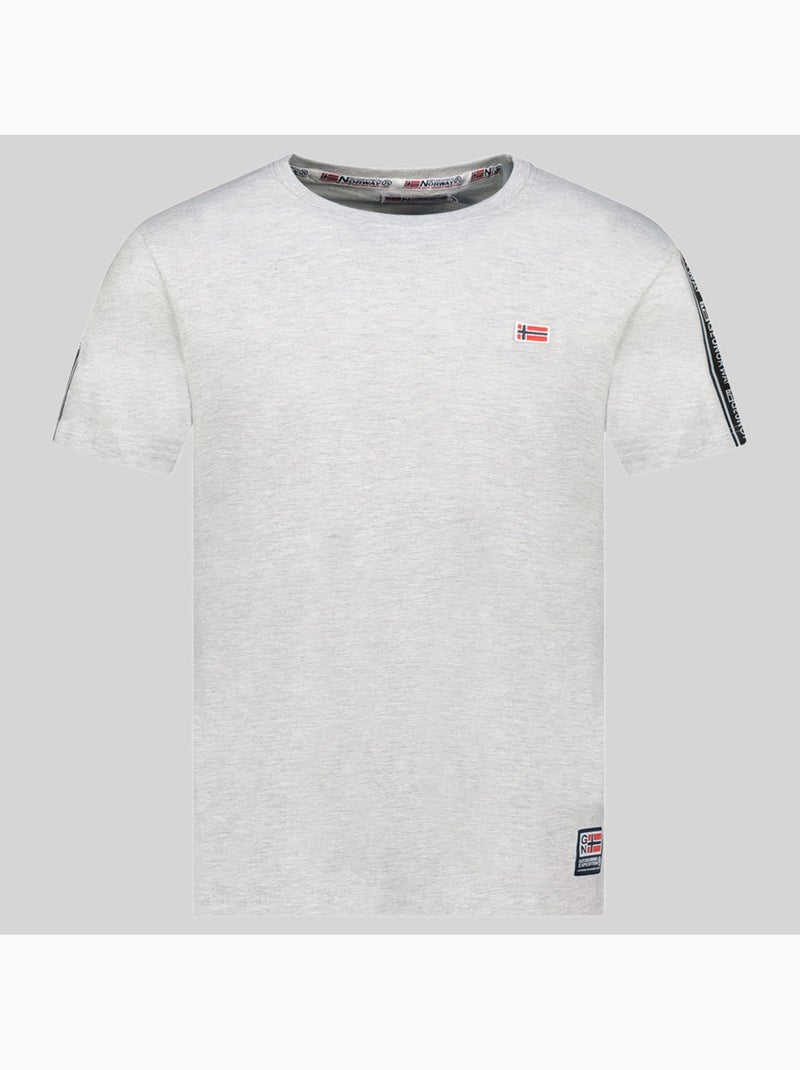 T-shirt javenger – geographical norway Gris clair - Kiabi