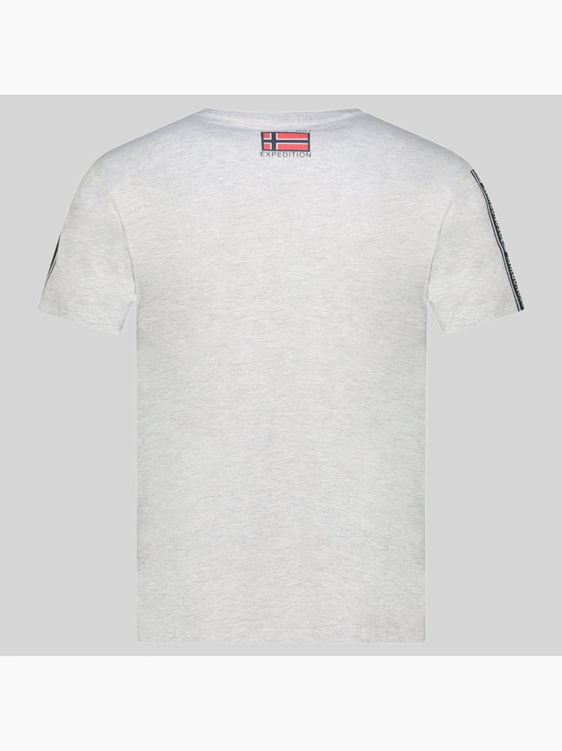 T-shirt javenger – geographical norway Gris clair - Kiabi