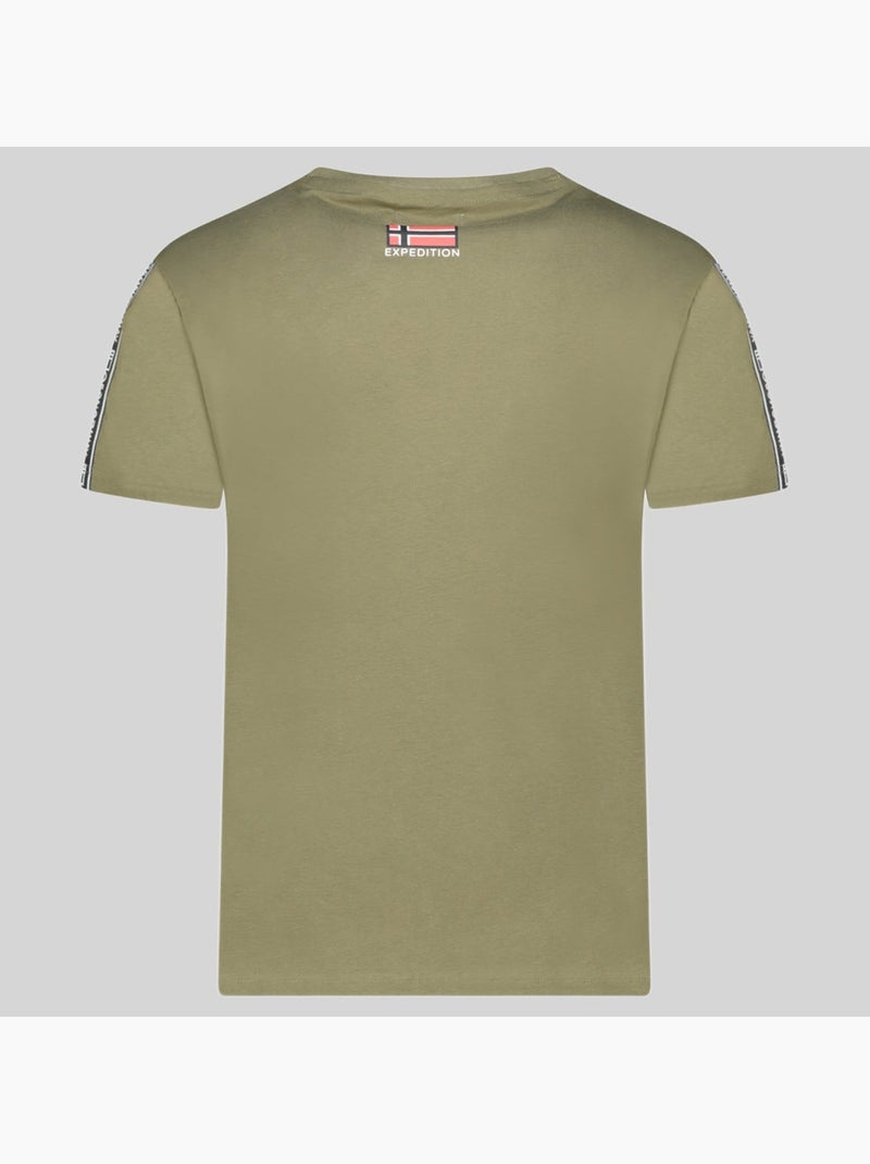 T-shirt javenger – geographical norway Kaki - Kiabi