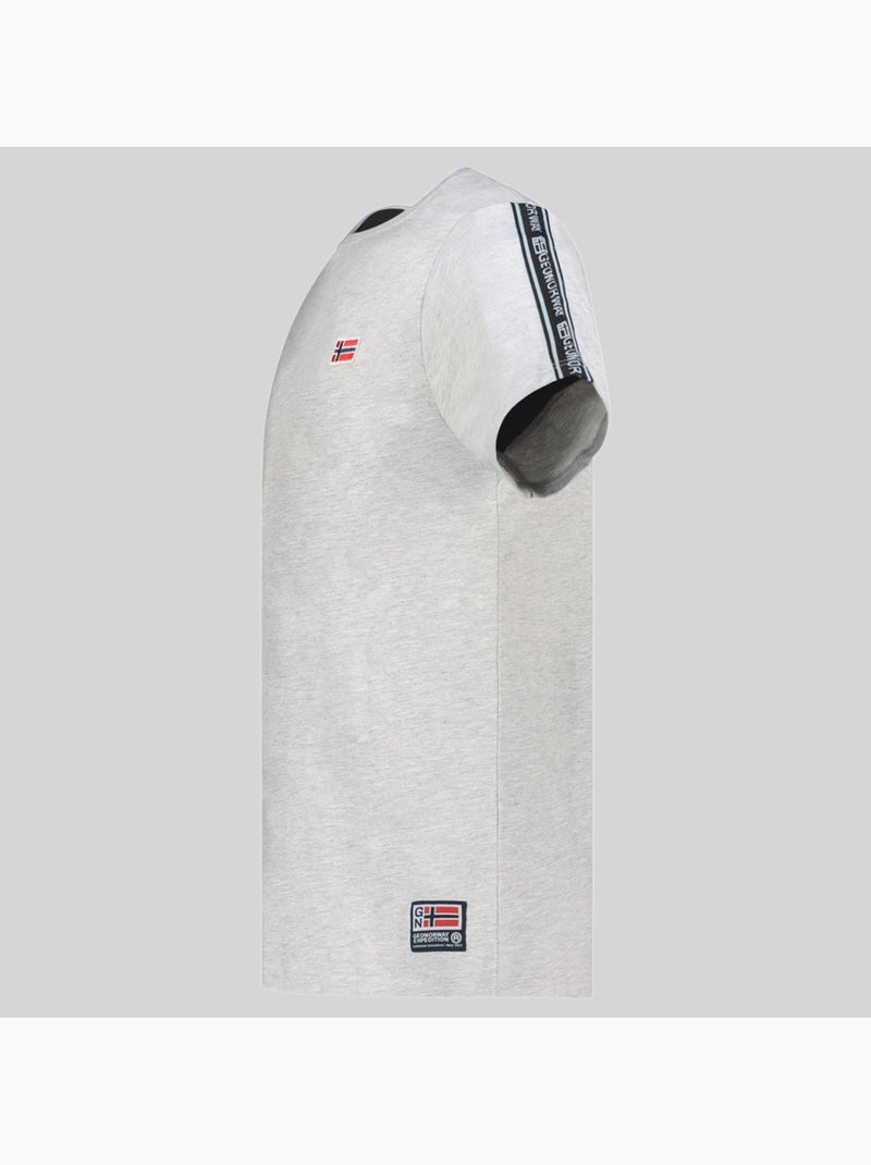 T-shirt javenger – geographical norway Lichtgrijs - Kiabi
