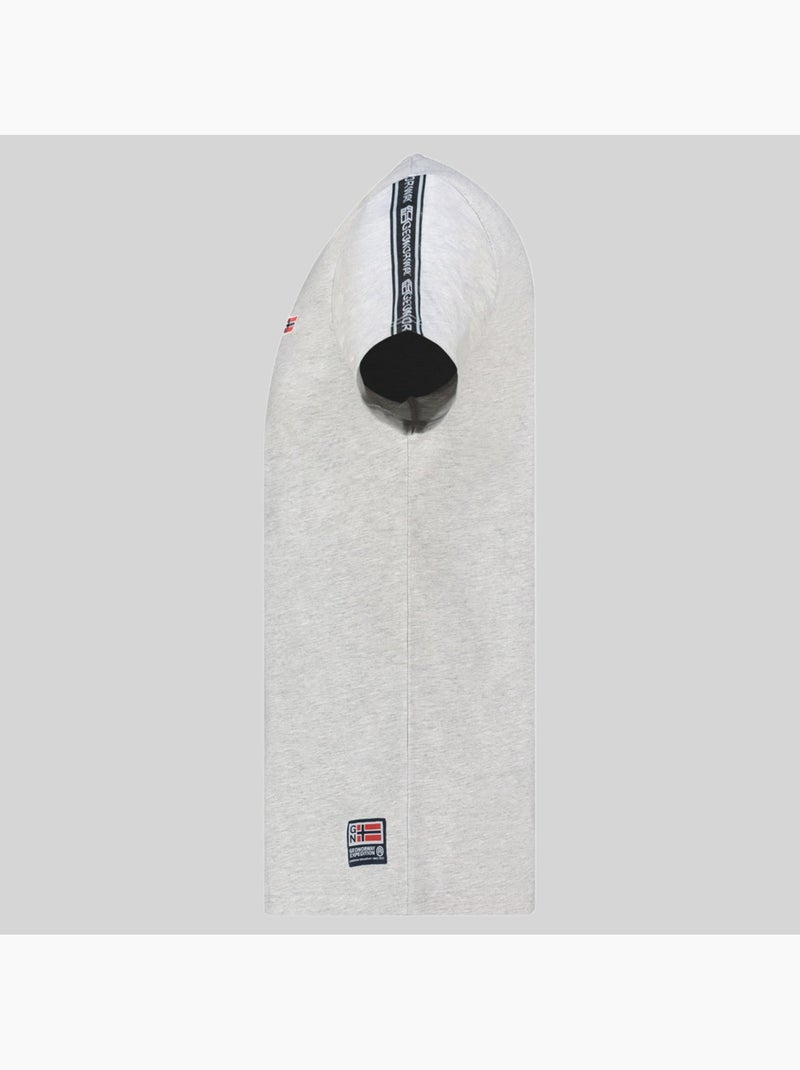 T-shirt javenger – geographical norway Lichtgrijs - Kiabi