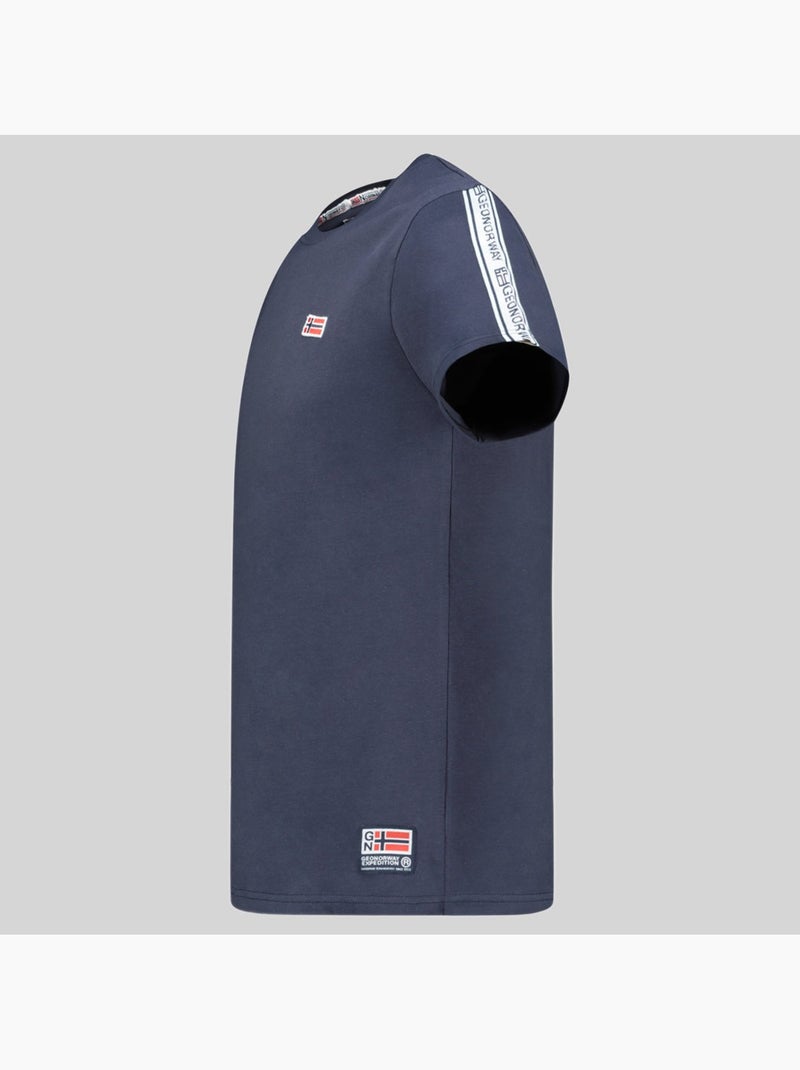 T-shirt javenger – geographical norway Marineblauw - Kiabi