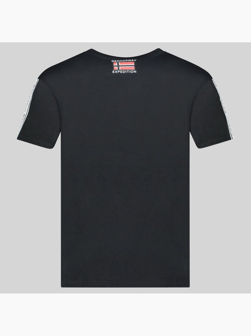 T-shirt javenger – geographical norway Noir - Kiabi