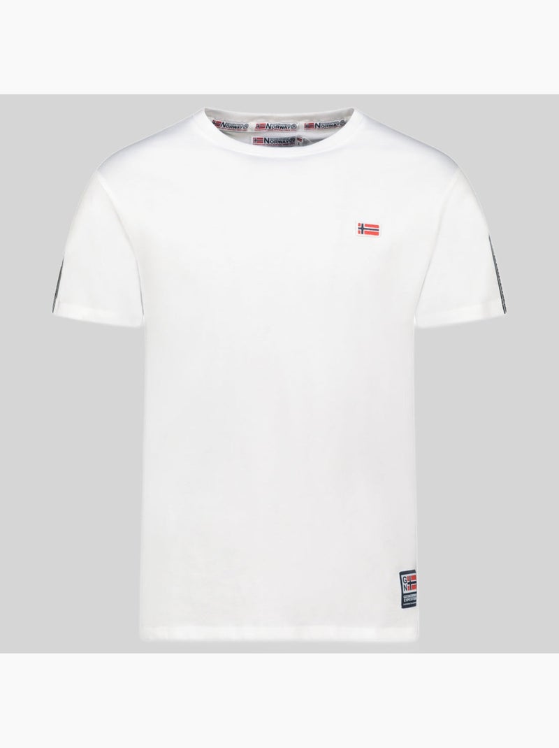T-shirt javenger – geographical norway Wit - Kiabi