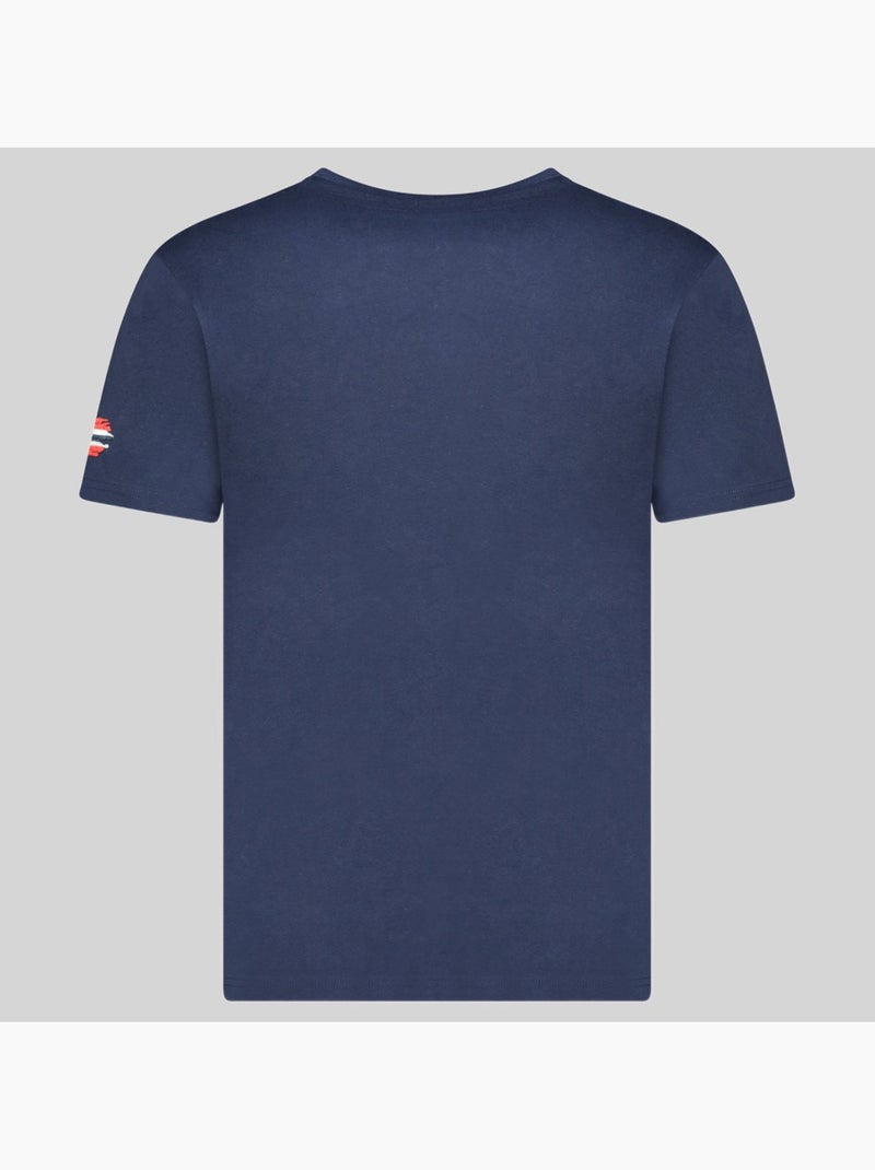 T-shirt jeganto – geographical norway Marineblauw - Kiabi