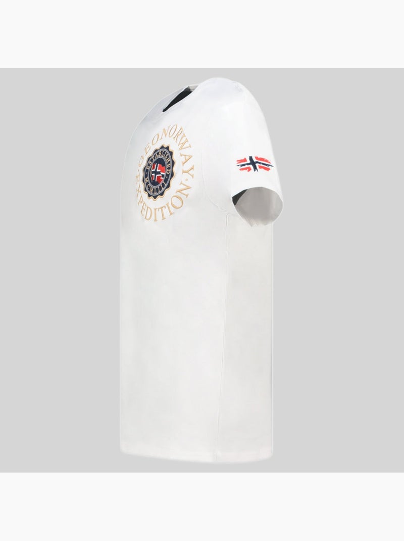 T-shirt jeganto – geographical norway Wit - Kiabi