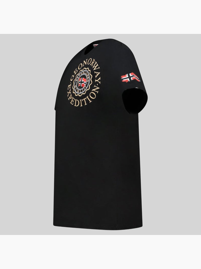 T-shirt jeganto – geographical norway Zwart - Kiabi