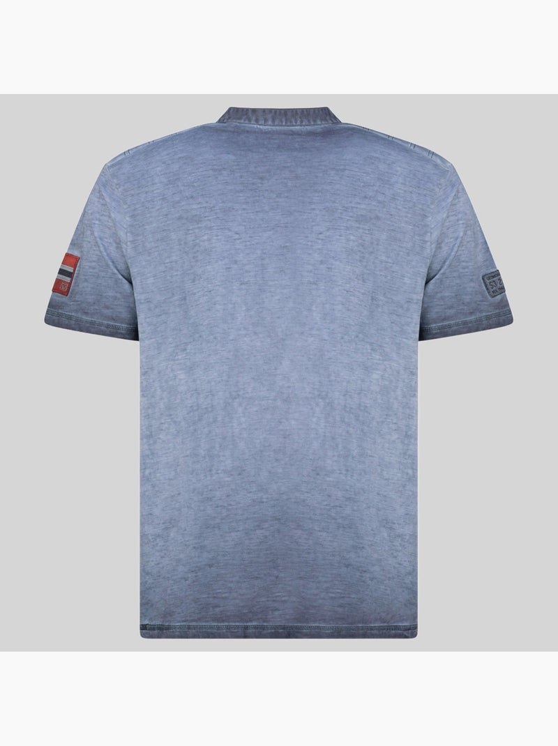 T-shirt jeony – geographical norway Marineblauw - Kiabi