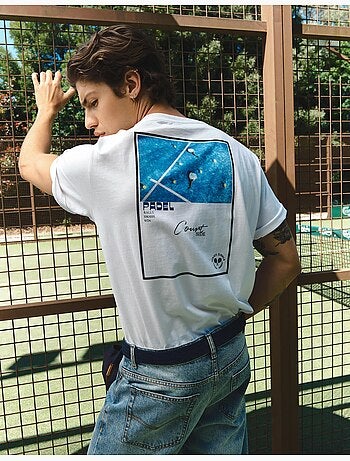 T-shirt jersey imprimé, MO Fashion