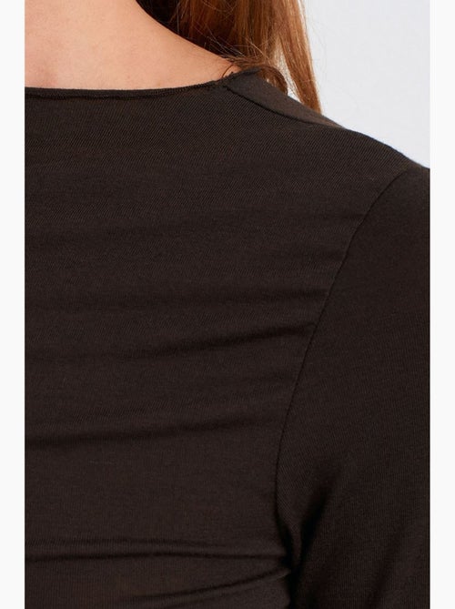 T-shirt jersey lange mouwen aansluitend dilvin - Kiabi T-shirt jersey lange mouwen aansluitend dilvin - Kiabi