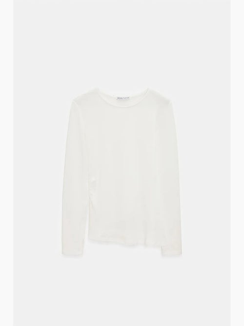 T-shirt jersey lange mouwen aansluitend dilvin - Kiabi T-shirt jersey lange mouwen aansluitend dilvin - Kiabi