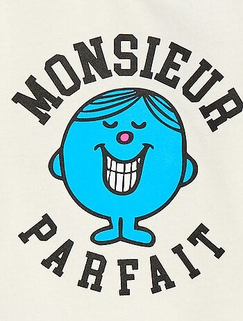 T-shirt jersey 'Monsieur Madame' en coton