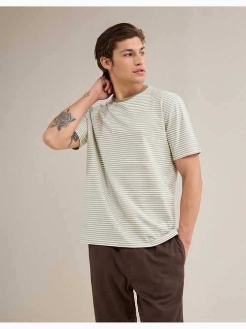 T-shirt jersey rayé, MO Fashion - Kiabi T-shirt jersey rayé, MO Fashion - Kiabi