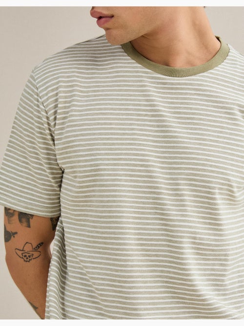 T-shirt jersey rayé, MO Fashion - Kiabi T-shirt jersey rayé, MO Fashion - Kiabi