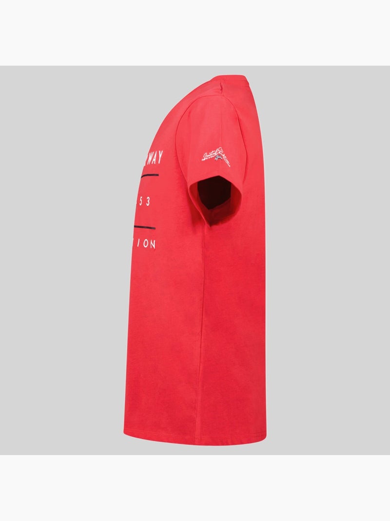 T-shirt jezolo – geographical norway Rouge - Kiabi