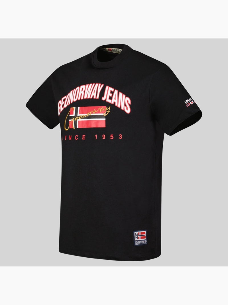 T-shirt jhagen – geographical norway Noir - Kiabi