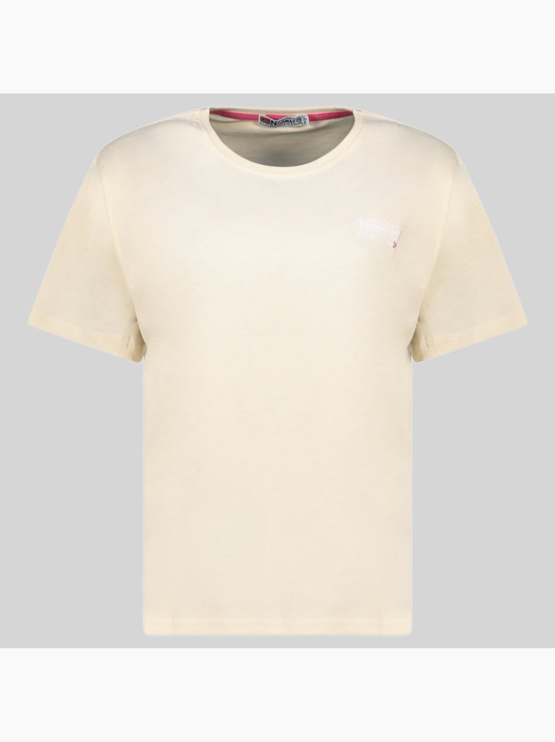 T-shirt jilva – geographical norway Crème - Kiabi