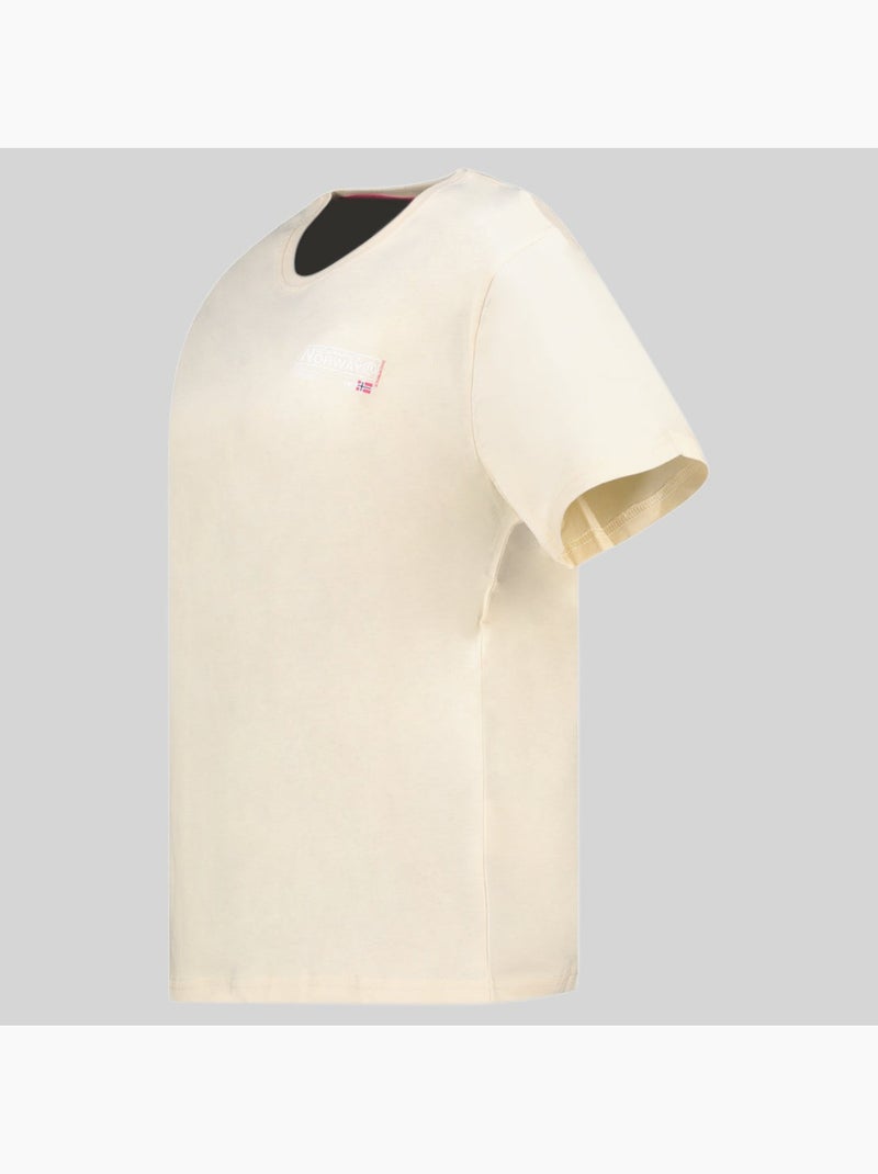 T-shirt jilva – geographical norway Crème - Kiabi