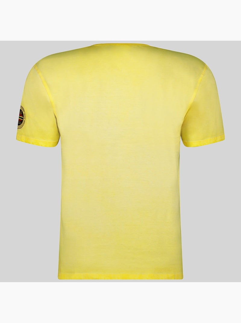 T-shirt joasis – geographical norway Geel - Kiabi
