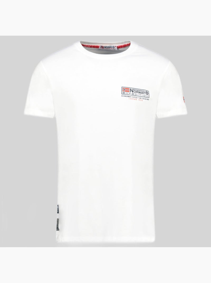 T-shirt joffroy – geographical norway Blanc - Kiabi