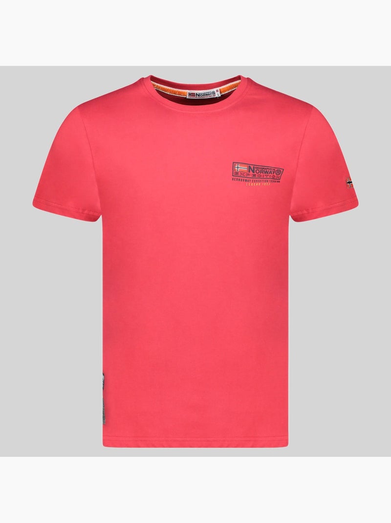 T-shirt joffroy – geographical norway Rood - Kiabi