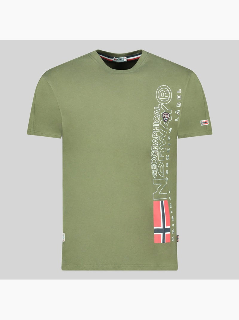 T-shirt jogo – geographical norway Kaki - Kiabi